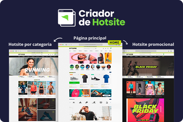 Criador de hotsite da Climba